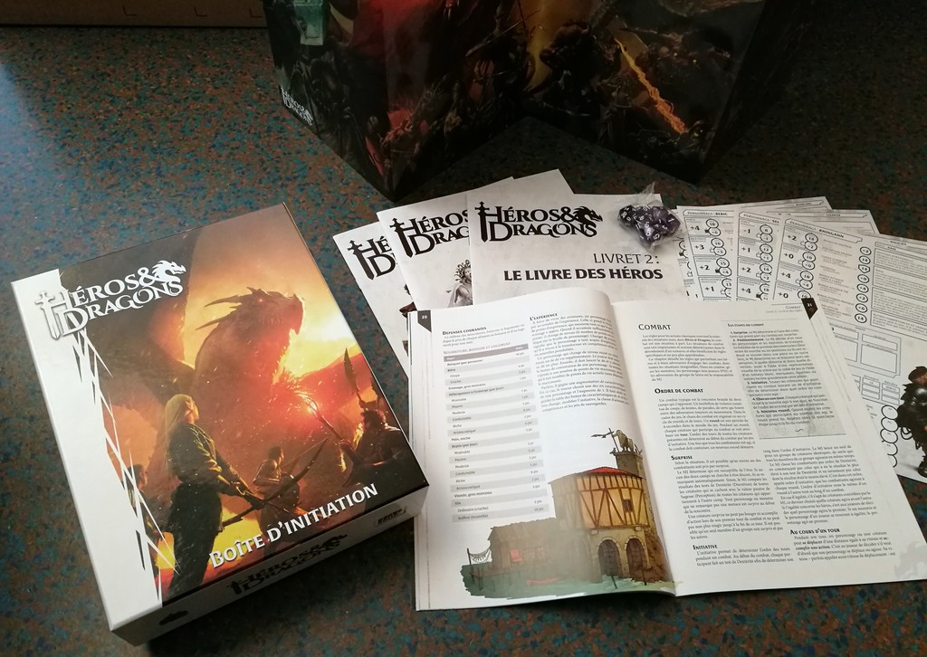 Découvrez le jeu de rôle sur table avec Héros & Dragons