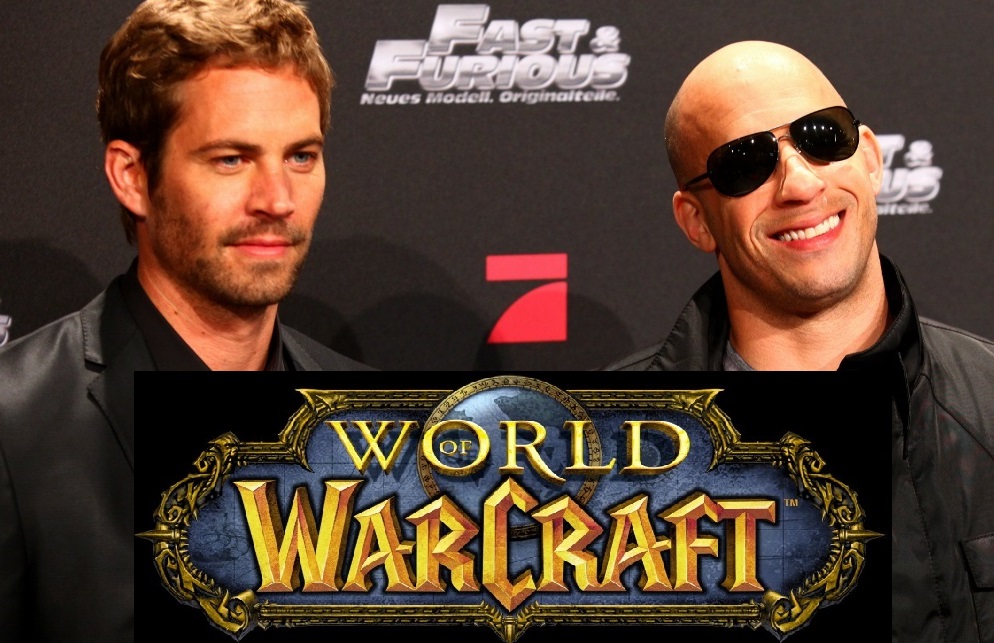 VIDEO : Vin Diesel jouait à WoW... avec Paul Walker !