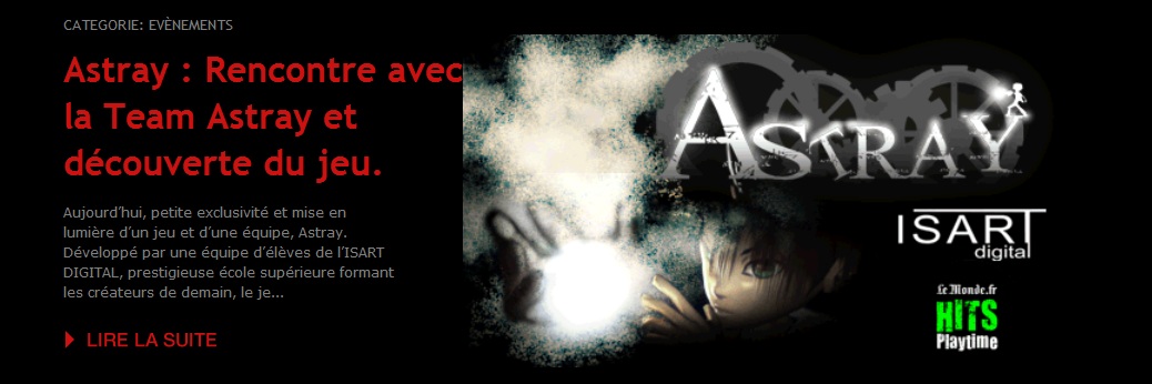 Découvrez notre interview sur Art Of Gaming