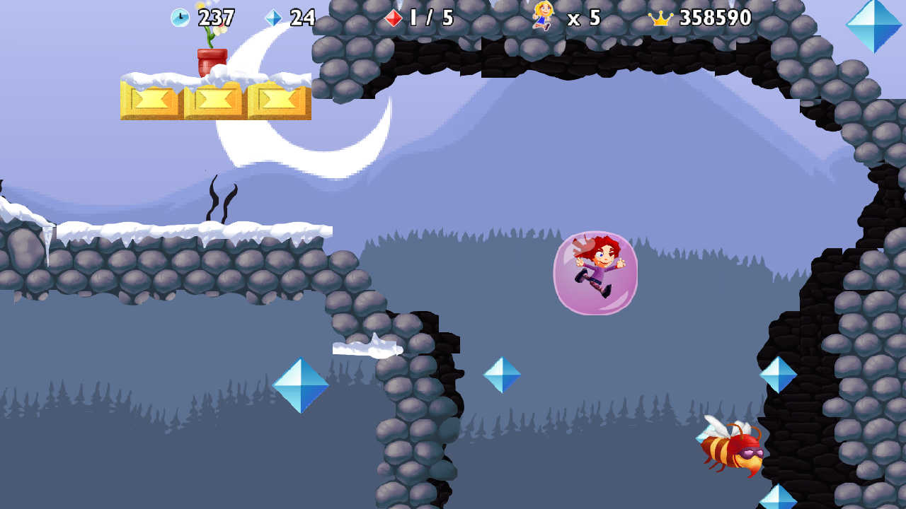 Giana Sisters de retour sur Androïd !