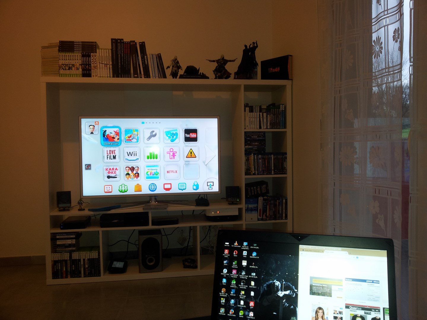 Ma nouvelle installation geekesque!!