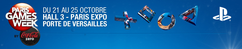 Sony offre des places gratuites pour le Paris Games Week !