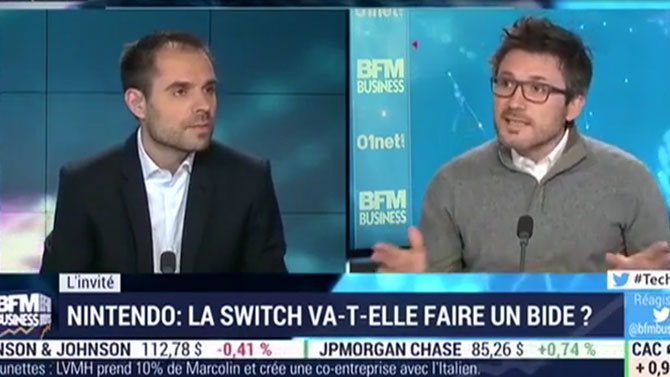 Gameblog invité de BFM Business pour parler de la Nintendo Switch