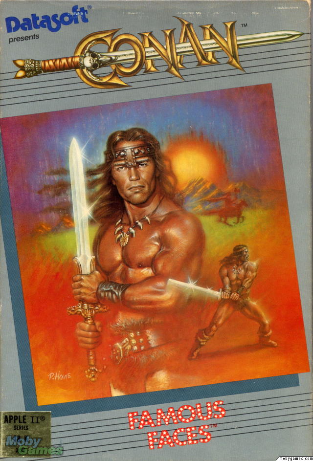 Souvenir pas barbant de Conan sur Apple II