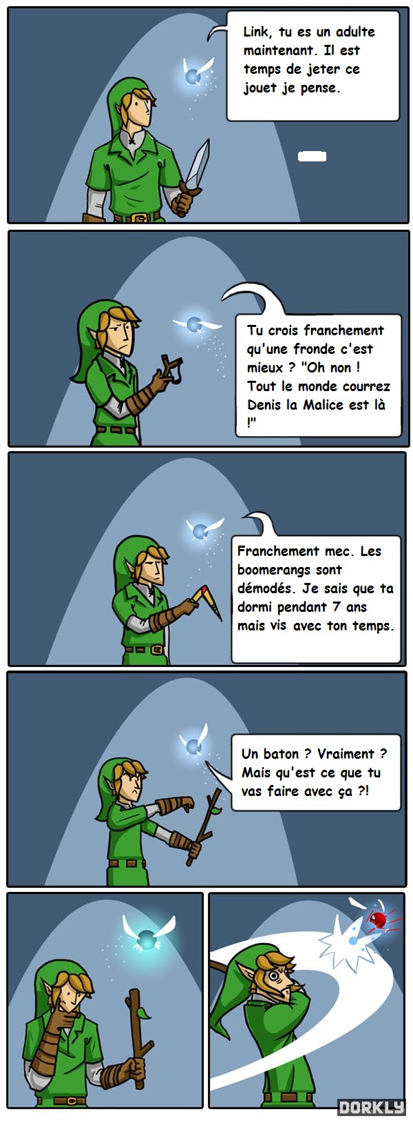 Le choix de Link.
