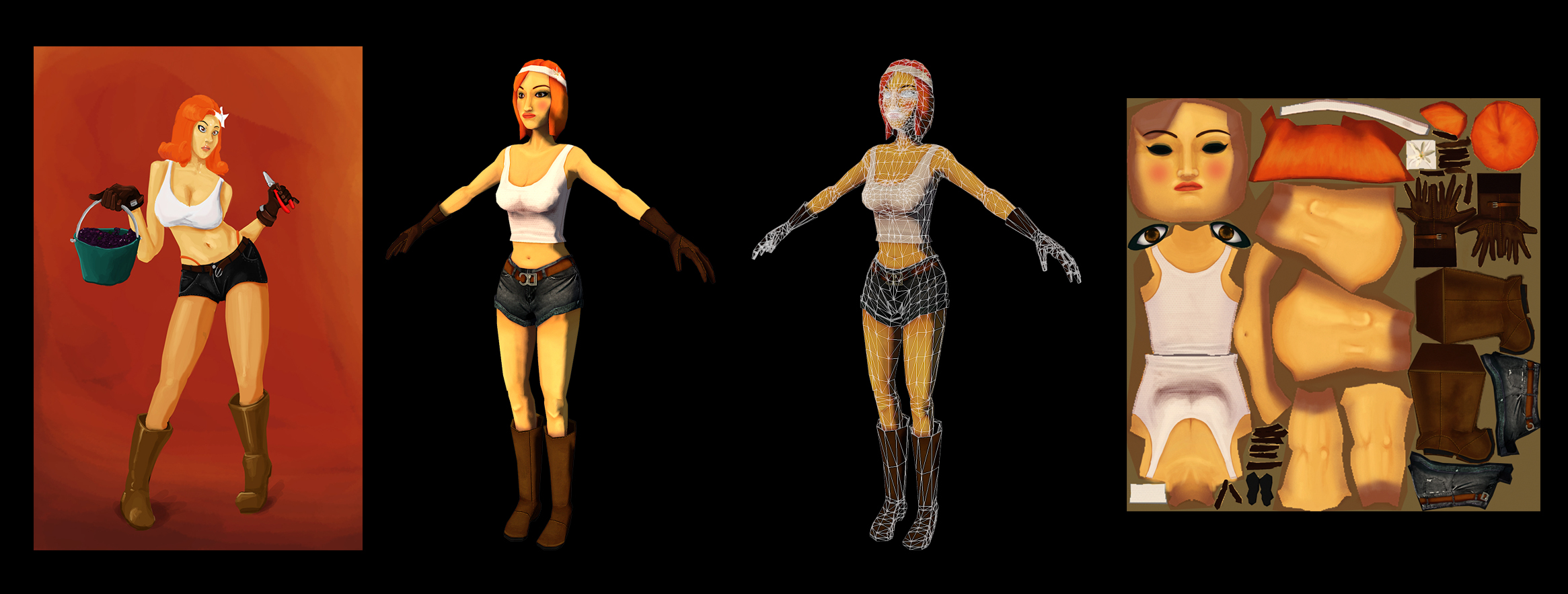 Cindy  2D  3D texure (Yann)