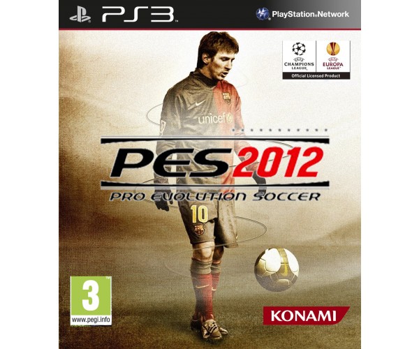 La jaquette de PES 2012