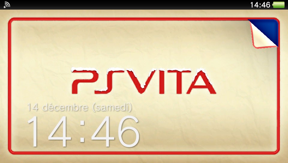 Ecrans de démarrage PS VITA : Spécial Noël !