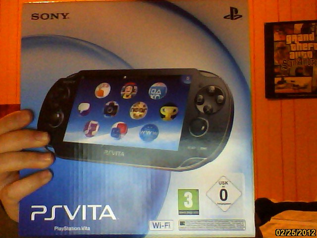 La PS VITA est arrivée chez moi !