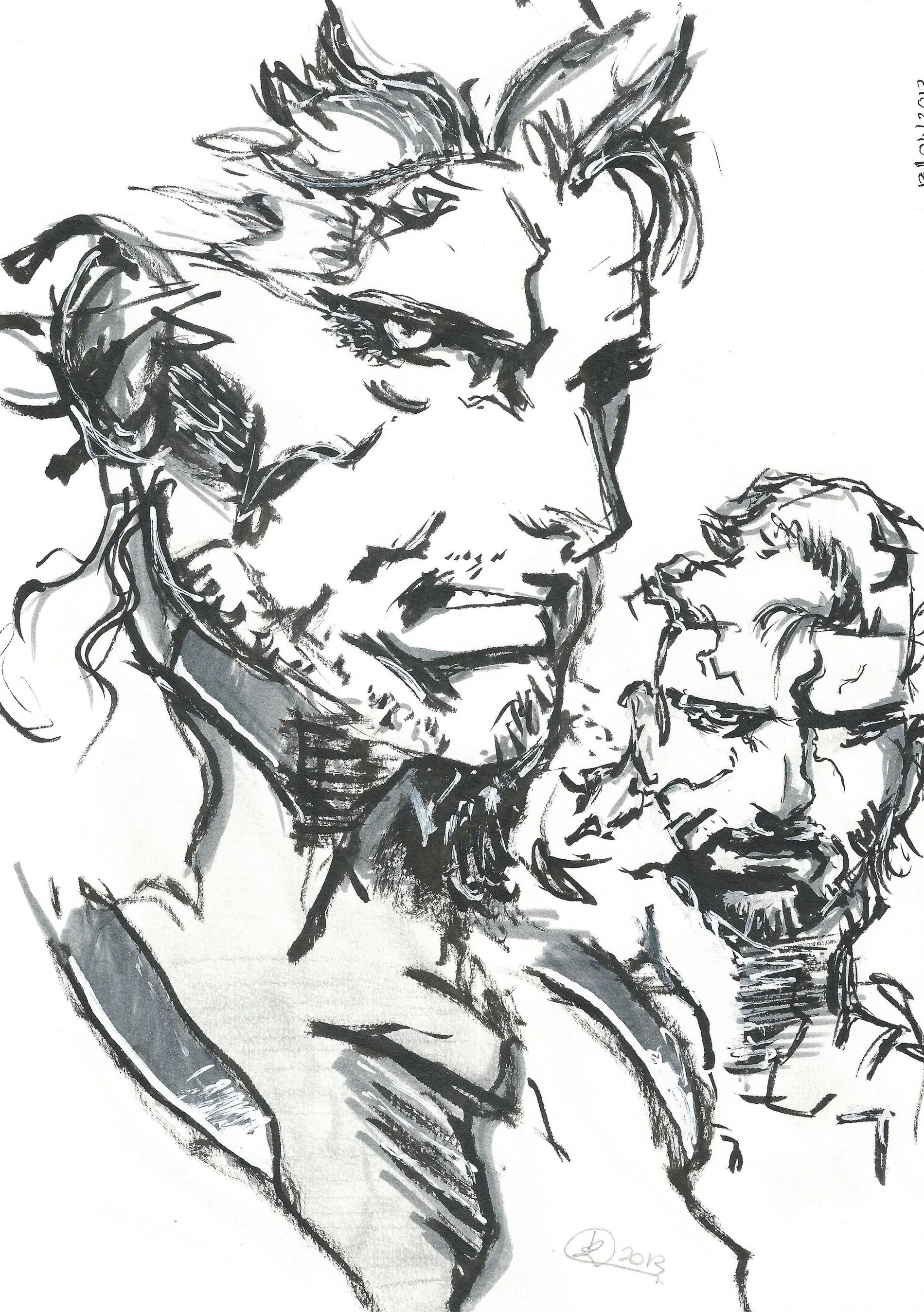 Dessin MGS #4