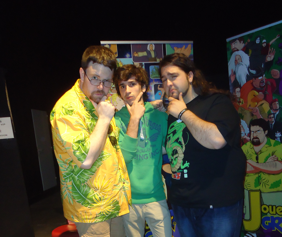 Photo avec Joueur du grenier !