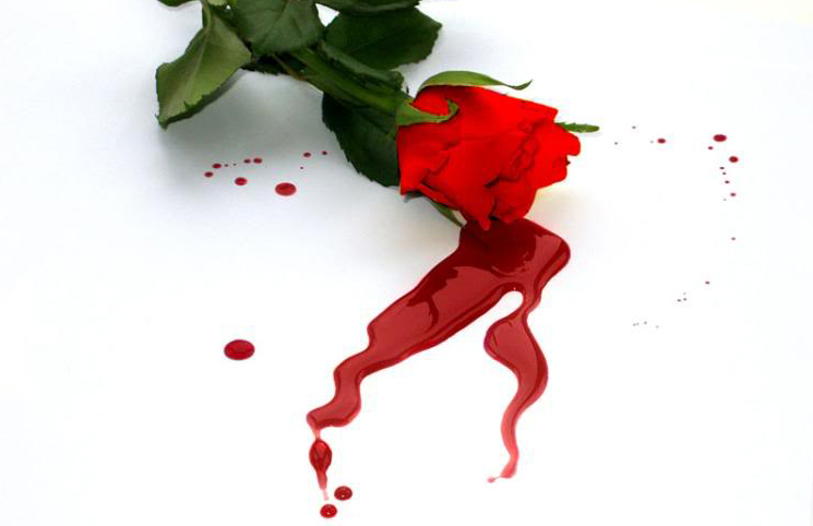 le 13 février de la mort, vieille de St valentin.
