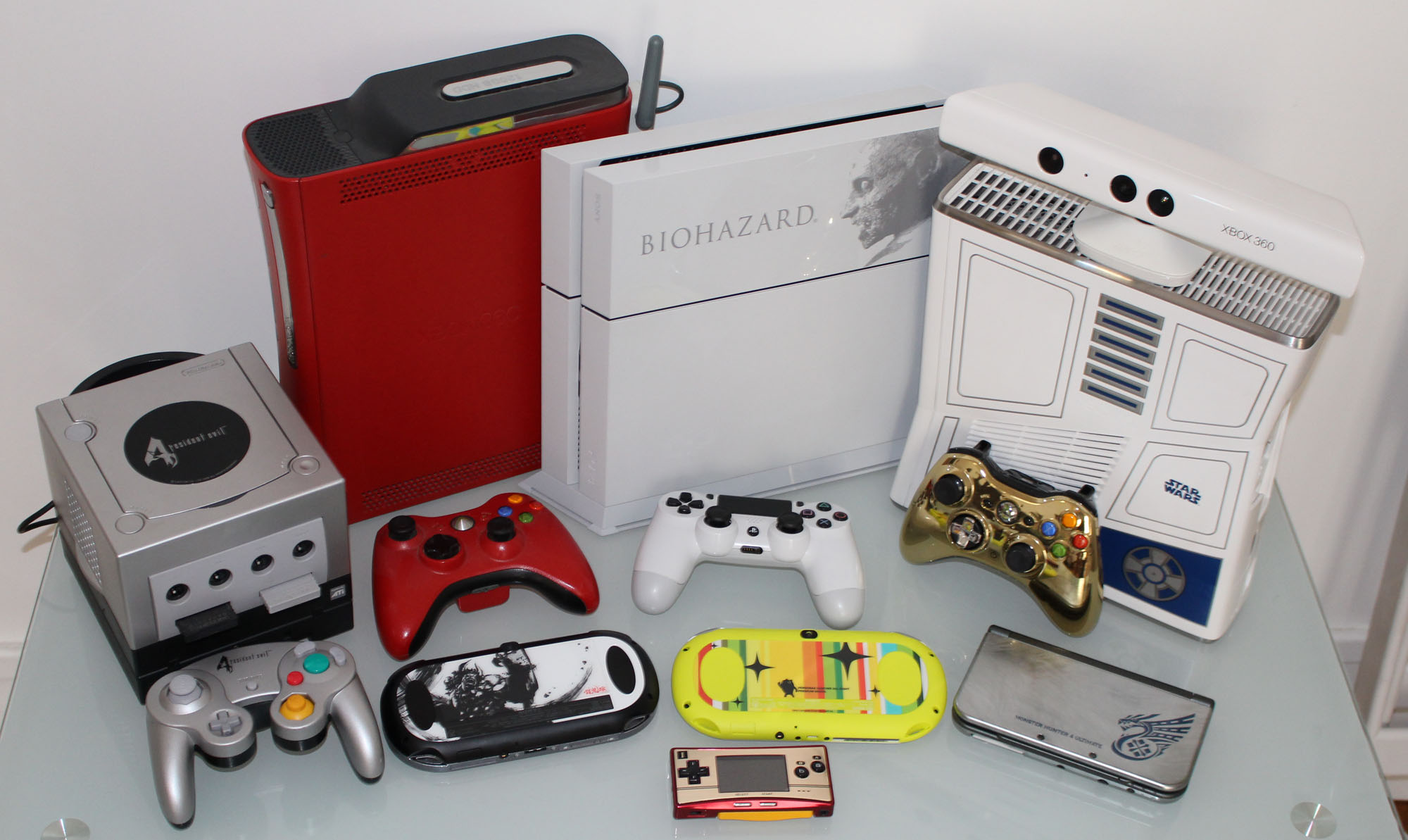 Ma collection de consoles collector !