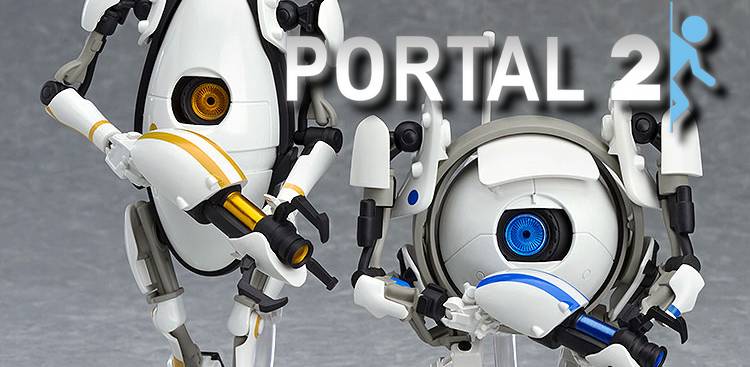Portal 2 : P-Boby & Atlas en Nendoroid !