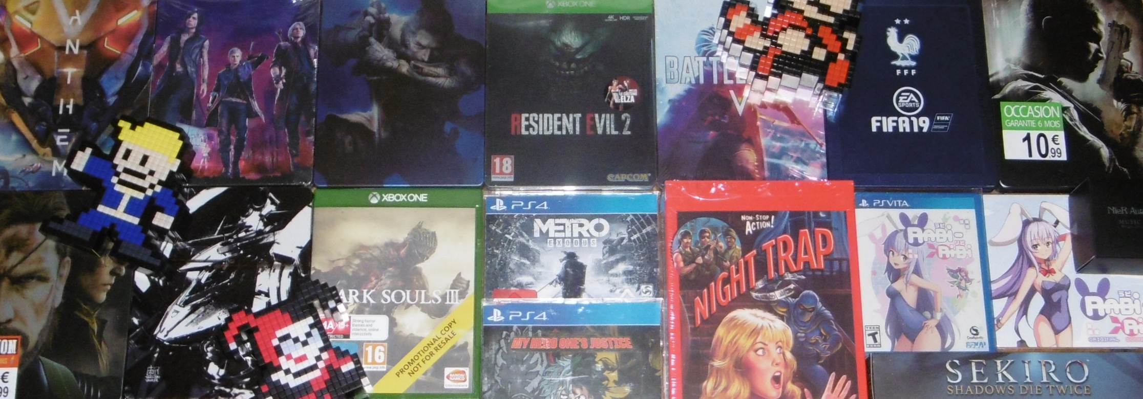 Mars 2019 : Loots de folie, Steelbooks, goodies et versions promo !