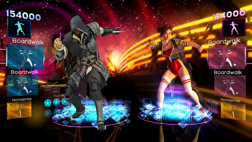 Exclue Totale !!! Ezio Auditore jouable dans Dance Central 2 !!!