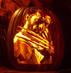 Fausse citrouille mais vrai talent...