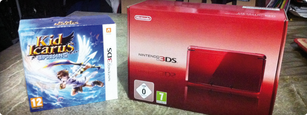 In bed with my 3DS (Day 1)