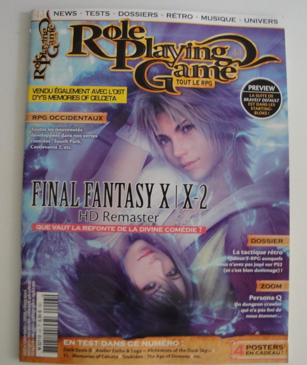 Mon achat IRL #7: RolePlayingGame N°43 (Tidus Inside)