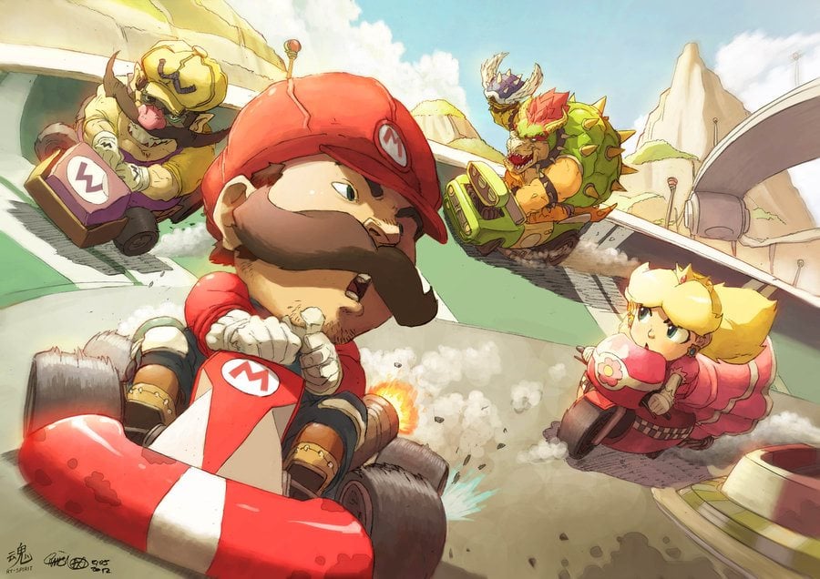 Mario Kart "Karting with Spirit"