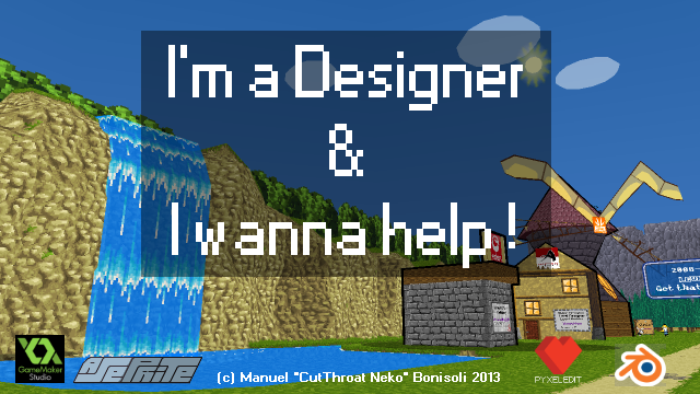 [JV CV 3D] Chuis un Designer et j'veux aider.