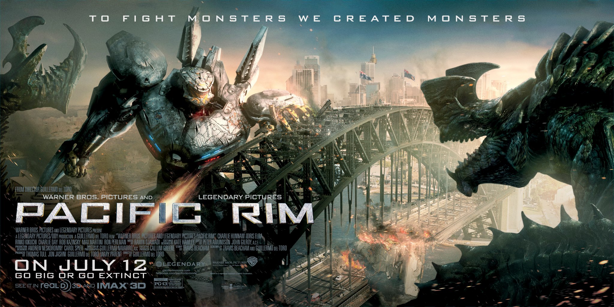 Ma surprise cinématographique de cet Été 2013 : Pacific Rim !