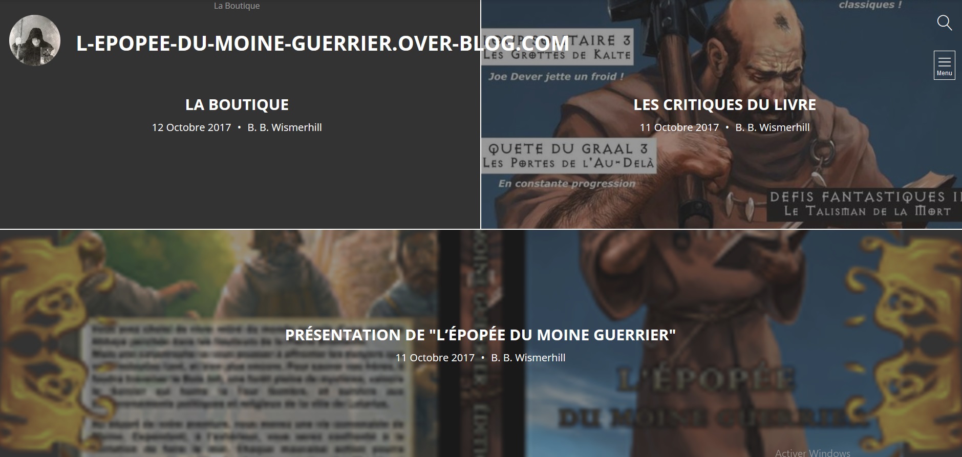 Lancement du site officiel du "Moine Guerrier"