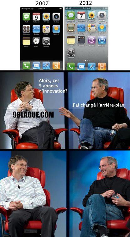 C'est fou comme APPLE a bien travailler ! ^^