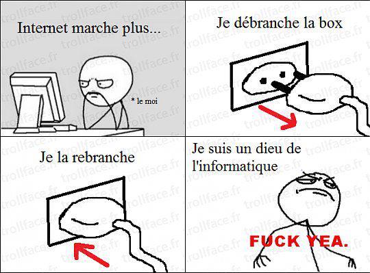 Au fond de moi je suis un dieu de l'informatique ! ^^