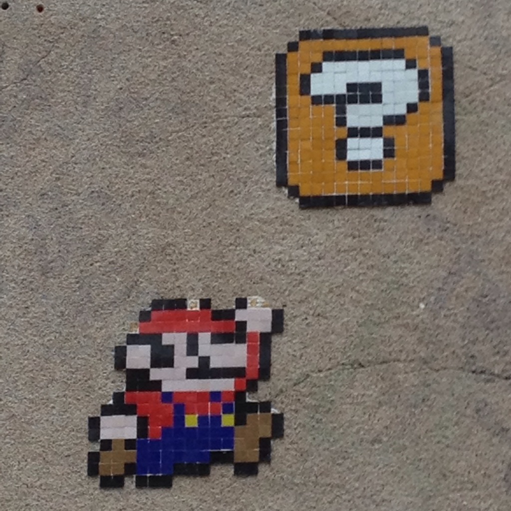 Vu à Nantes (Mario,Link, Kimagure et Batman)