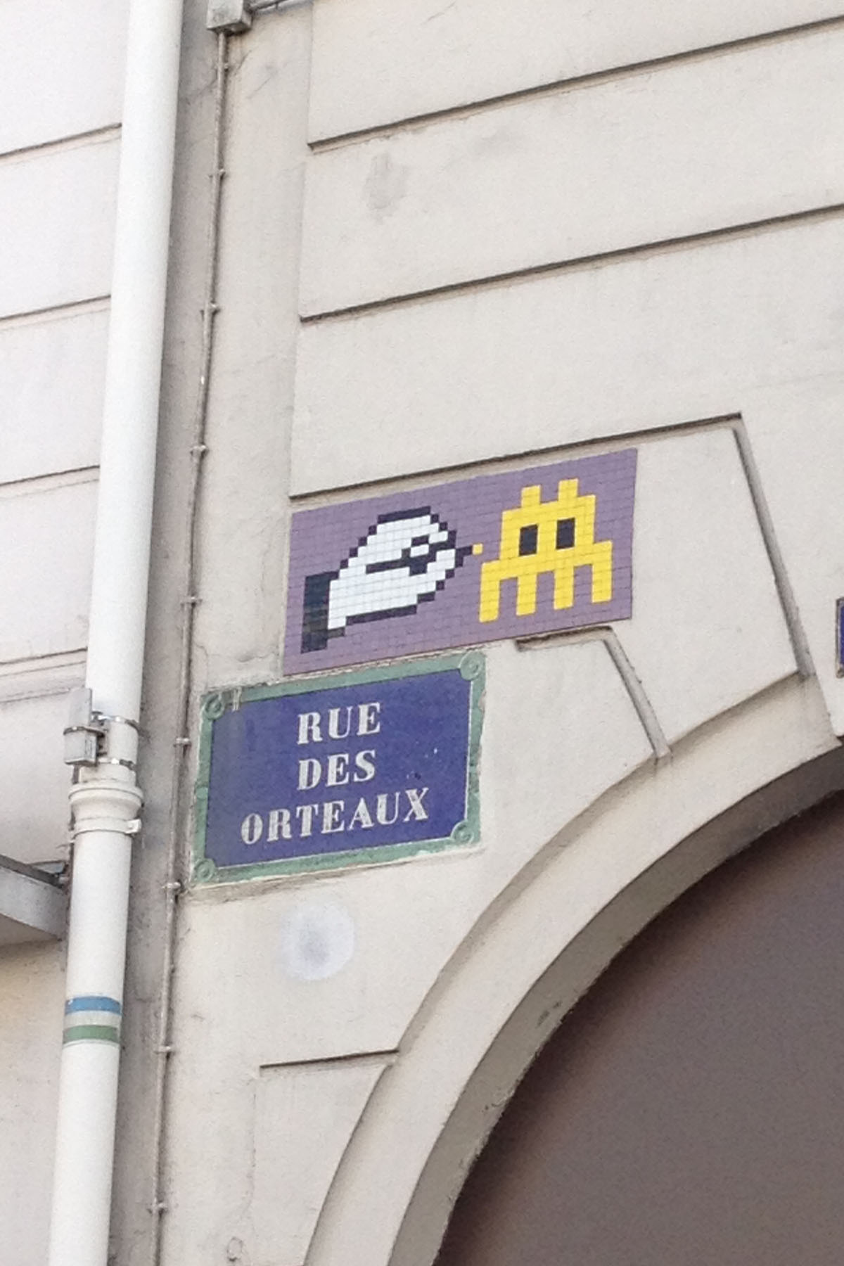 On reprend la chasse aux céramiques Space invaders !