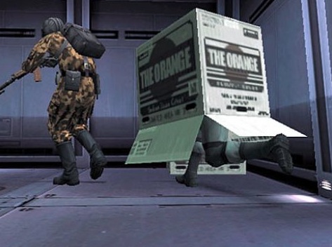 Ceci est un coussin in the box (fan de MGS, ce tuto est pour toi)