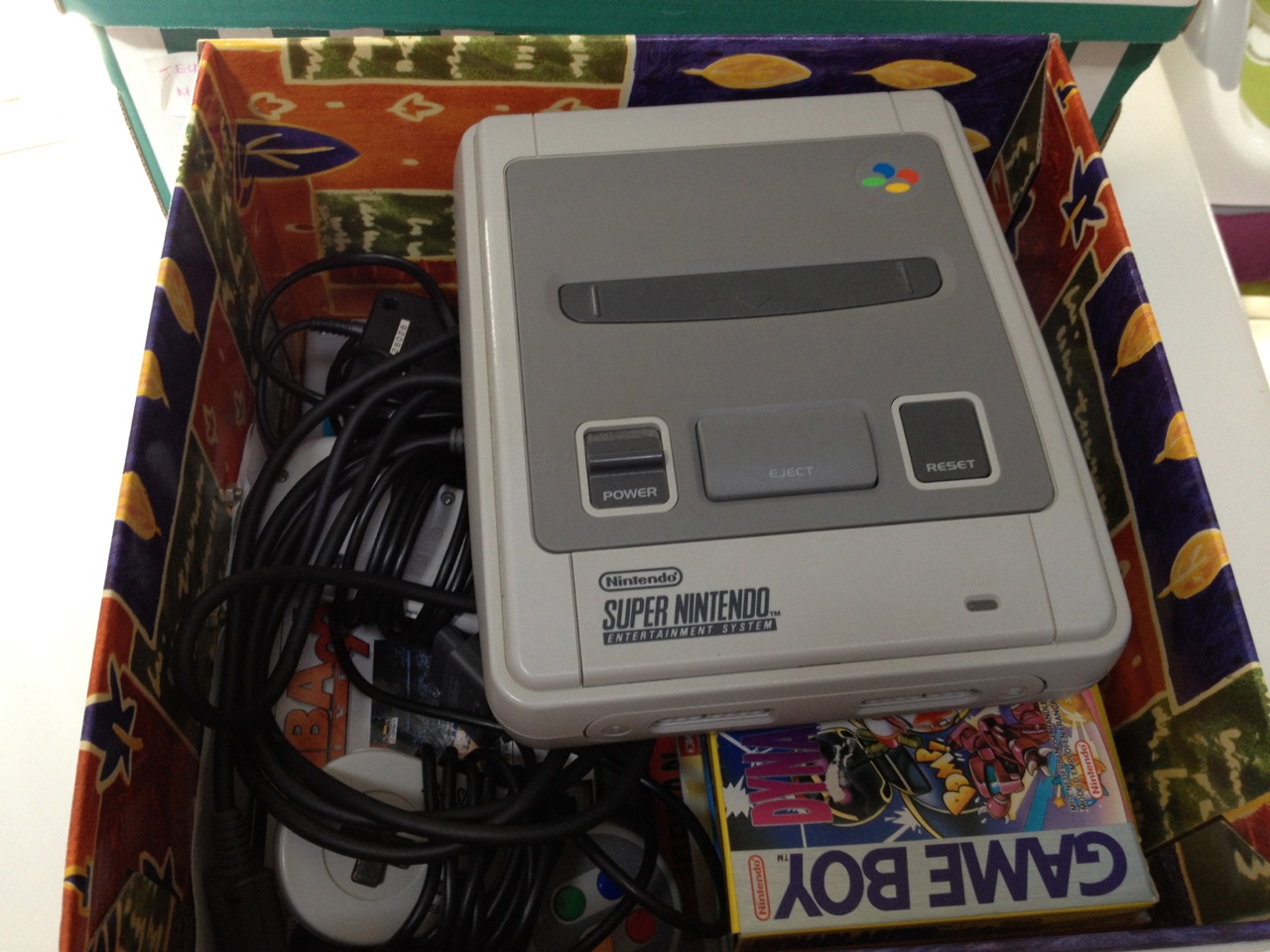 Petits trésors retrogaming dans les cartons d'enfance :)