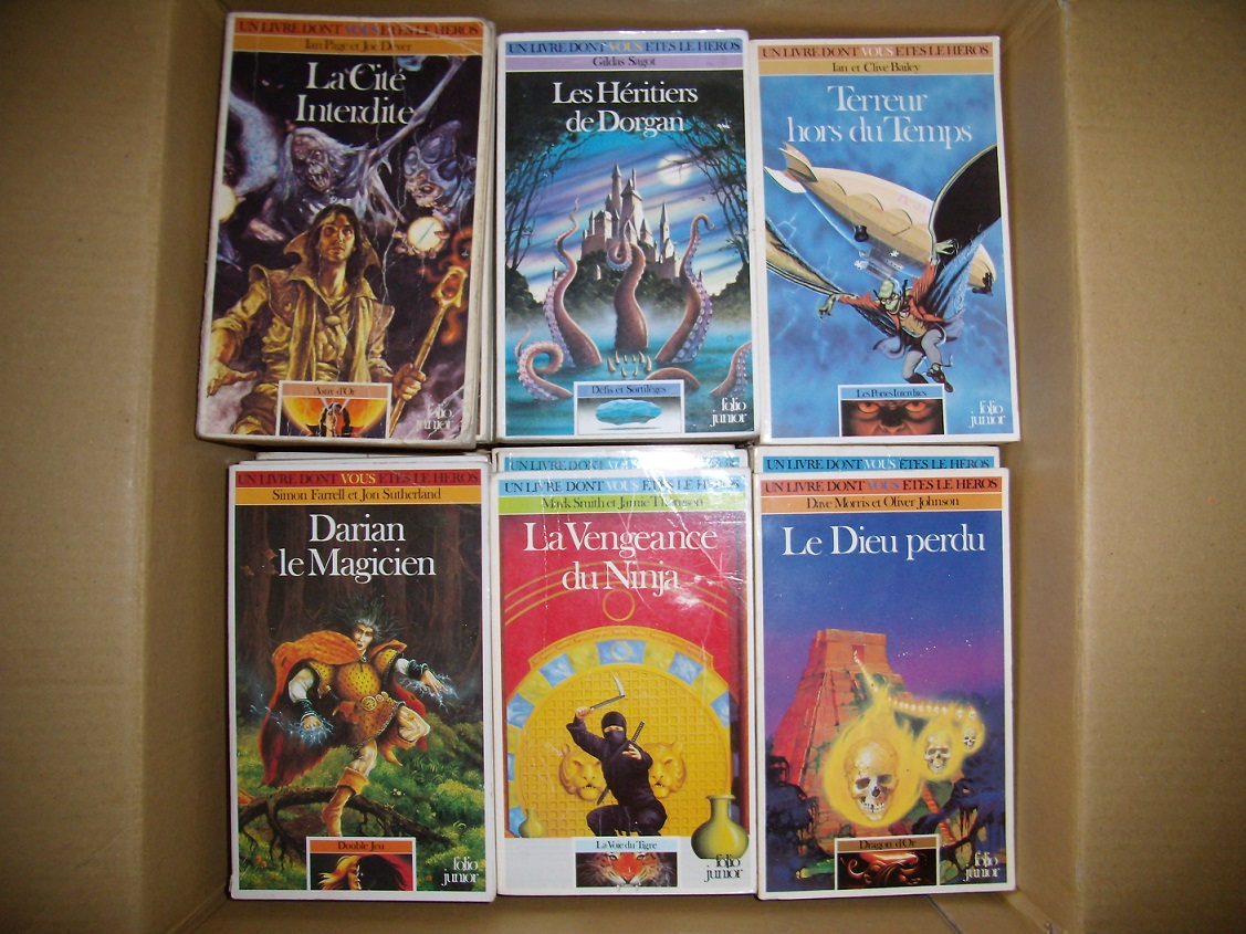 Des LDVELH à foison, un steelbook non-asymétrique, un Payne dans ma gueule et 999 = mes neurones partouzent