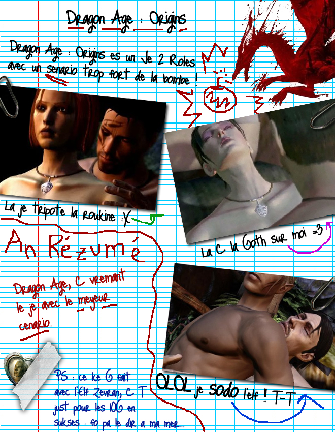 Test Dragon Age : Origins - Le Meilleur Scénario du Monde