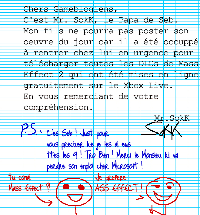 Mass Effect 2 : DLC Gratuite