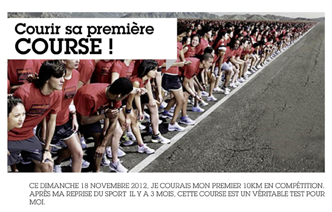 Courir sa première course en compétition