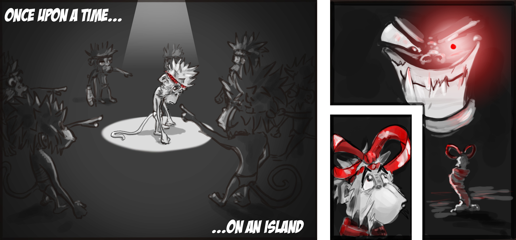 Une pointe de scénario