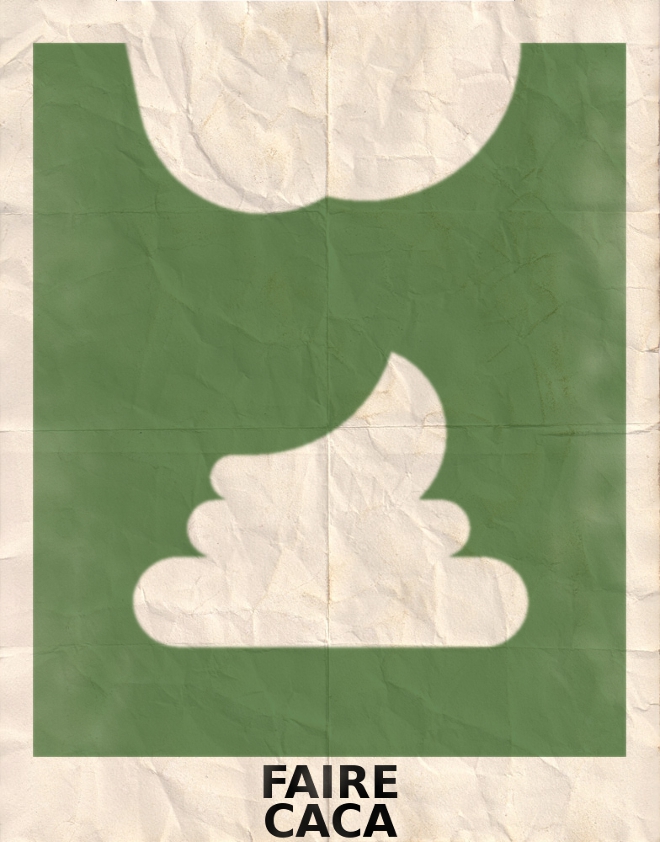 Affiche minimaliste de heu...