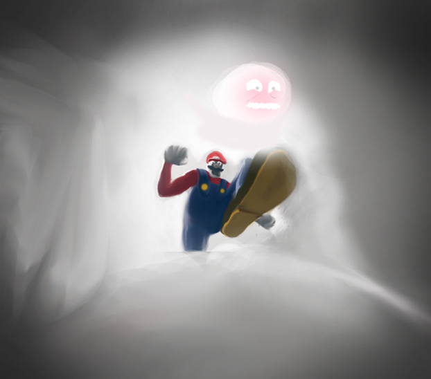 Dessin du jour 6. toc . toc  . toc .  qui est la ? .  . c'est le plombier !