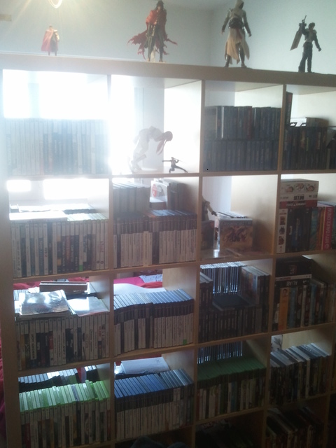 Ma collection de jeux vidéo !