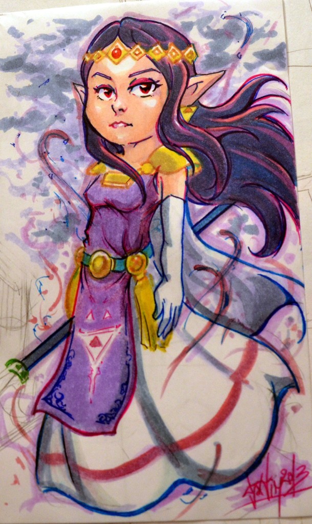 Fanart ZELDA : a link between worlds