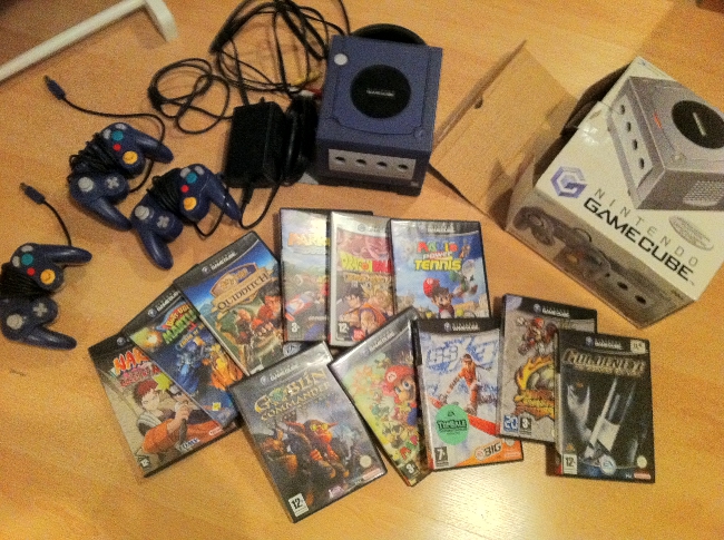 [Edit] Ce soir, j'ai gagné une Game Cube et 11 jeux. Comme ça.