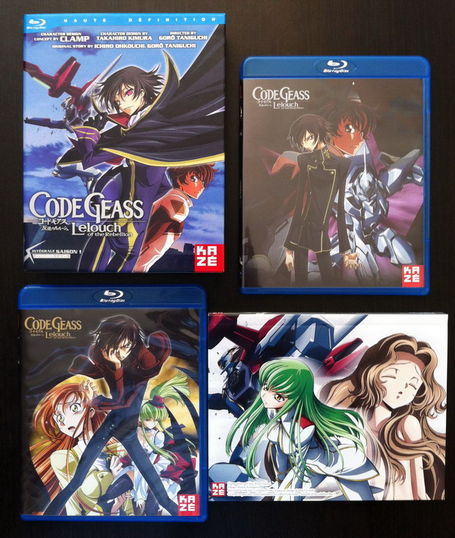 Code Geass - Lelouch of the Rebellion Blu-ray