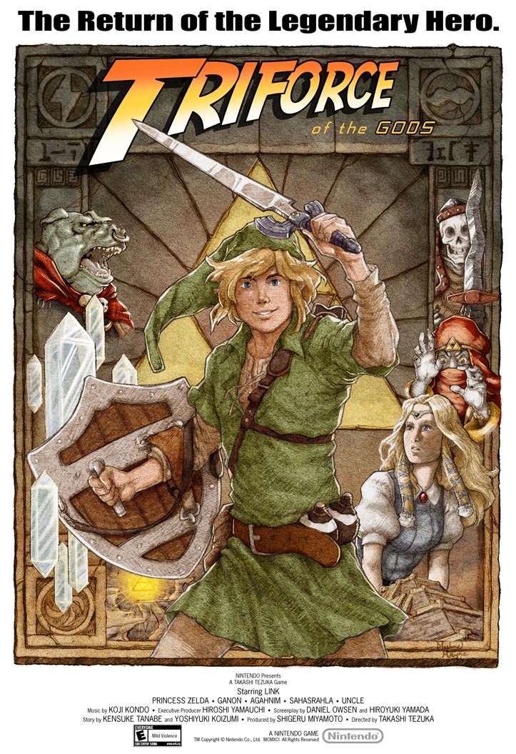Une affiche pour le film Zelda!
