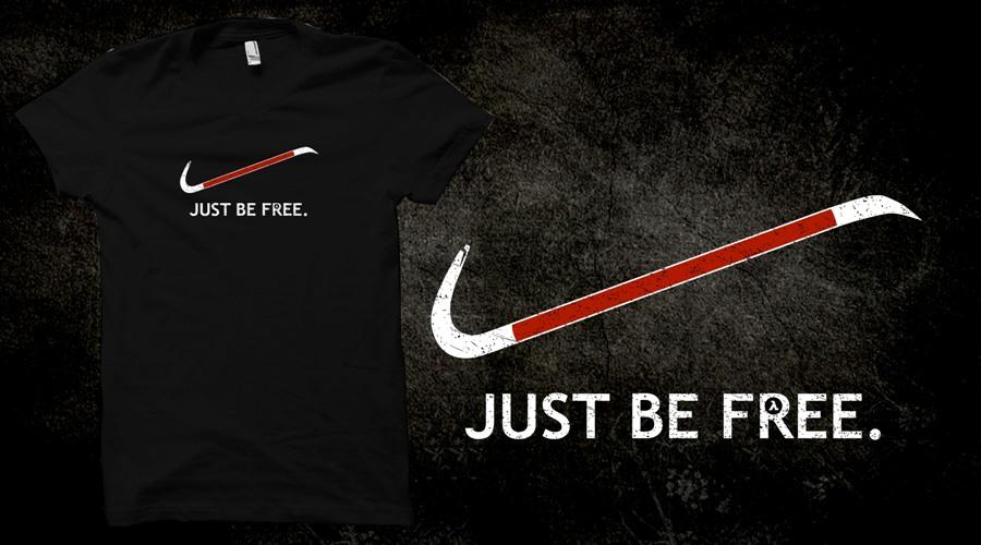 Un T shirt Half Life pour les fans