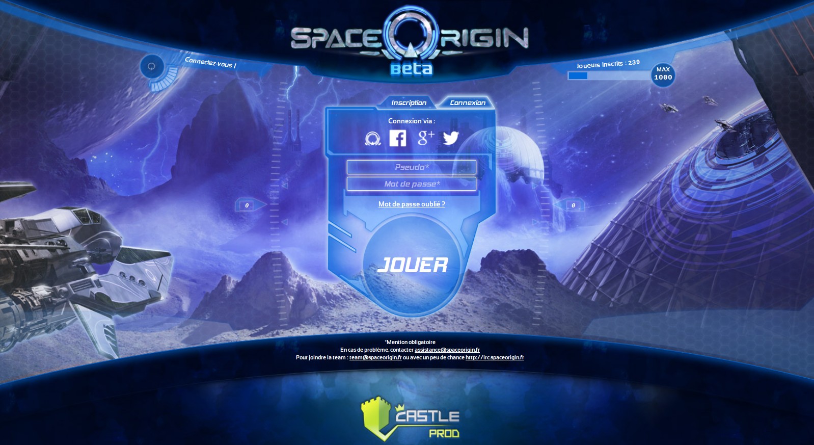 Ouverture des inscriptions à la beta fermée