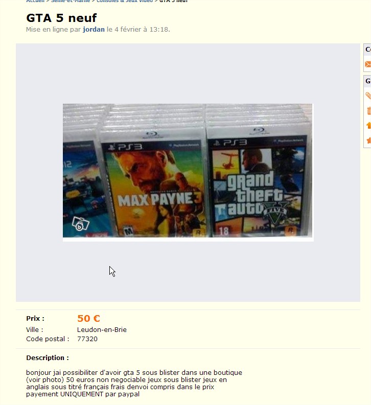 GTA V déjà sorti !!! - Arnaque inside