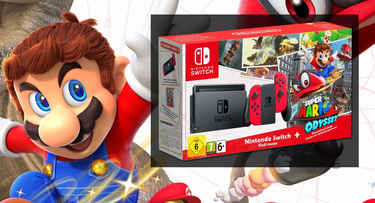Nintendo Switch Mario Odyssey : où acheter la console moins cher ?