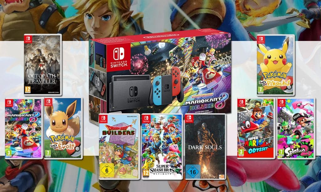 Nintendo Switch : la console et les jeux en promo ce weekend
